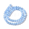 Natural Selenite Dyed Beads Strands G-P493-02E-3