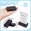 3 Bags Wood Name Card Holders WOOD-UN0001-35B-3