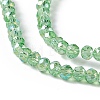 Electroplate Glass Beads Strands EGLA-R048-2mm-10-4