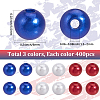 Independence Day Acrylic/ABS Plastic Imitation Pearl OACR-SP0001-66A-01-2