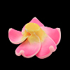 Handmade Polymer Clay 3D Flower Plumeria Beads CLAY-Q192-15mm-10-2