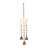 Butterfly Hanging Crystal Chandelier Pendant HJEW-M002-02-1