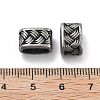 304 Stainless Steel Slide Charms/Slider Beads STAS-I181-045AS-3
