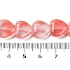 Cherry Quartz Glass Beads Strands G-I372-A02-01-3