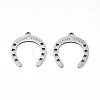Non-Tarnish 201 Stainless Steel Pendants STAS-Q240-028P-1