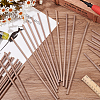 Black Walnut Wood Craft Sticks WH-WG85530-01-5
