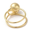 Brass Adjustable Rings RJEW-Q778-05G-3