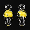 Handmade Lampwork Pendants LAMP-T021-14A-2