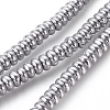 Non-magnetic Synthetic Hematite Beads Strands X-G-G826-02P-4mm-1