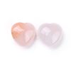 Natural Pink Aventurine Heart Love Stone G-K290-12-2