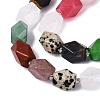 Natural & Synthetic Gemstone Beads Strands G-Q608-11-4