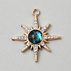 Alloy Rhinestone Pendants FIND-TAC0036-061G-01-1