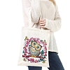 Owl DIY Diamond Painting Handbag Kits PW-WG22735-01-3