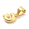 Brass Charms KK-Z027-14G-G-2