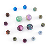 Craftdady 250Pcs 10 Styles Resin Beads RESI-CD0001-18-13