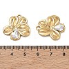 304 Stainless Steel with Clear Glass Pendants SA-CBA2E51-01G-3