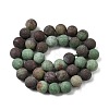 Natural Green Opal Beads Strands G-H045-A03-10MM-01-3