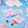 24Pcs 3 Styles Transparent EVA Resealable Bags with Rings ABAG-TA0002-26-7