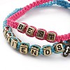Best Friend Friendship Bracelets Sets BJEW-JB05845-03-2