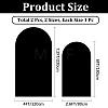 2Pcs 2 Styles Polyester Wedding Arch Cover Cloth FEPA-CN0001-02C-2