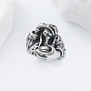 Vintage Punk 304 Stainless Steel Finger Rings YJ4863-1-3