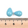 Electroplate Opaque Glass Beads GLAA-A044-02B-3