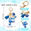 Star Resin & Shell Keychains KEYC-TAC00087-01F-3