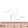 925 Sterling Silver Flat Coil Earwire LS-STER-S002-53-3