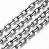 Unwelded Iron Paperclip Chains CH-S125-21B-01-1