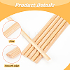 Round Wooden Sticks WOOD-WH0109-22-4