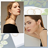 5 Pairs 5 Style Crystal Rhinestone Hoop Earrings EJEW-DC0001-24-6