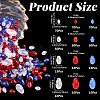 435Pcs 12 Styles Transparent Glass Beads EGLA-PA0001-52-2