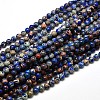 Natural Imperial Jasper Round Bead Strands X-G-I103-6mm-08-1