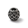 304 Stainless Steel European Beads STAS-H238-09D-AS-1