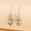 Alloy Dangle Earrings for Women WG164F9-01-1