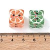 Printed Transparent Acrylic Beads MACR-BM0002-01B-3