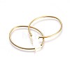 201 Stainless Steel Hoop Earrings EJEW-A052-15C-G-2