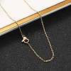 304 Stainless Steel Cable Chain Necklaces X-NJEW-M151-24G-5