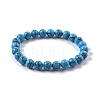 Synthetic Turquoise Jasper Bead Stretch Bracelets BJEW-K212-B-022-4
