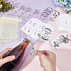 DIY Heart with Word Love Beer Bottle Opener Keychain Making Kit DIY-CA0004-99-3