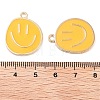 Alloy Enamel Pendants PALLOY-S192-03G-05-3