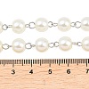 Handmade Glass Pearl Beaded Chains for Necklaces/Bracelets Making AJEW-PH00633-02-2