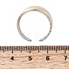 Multi-layer 304 Stainless Steel Cuff Open Rings RJEW-P192-07A-5