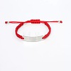 Polyester Braided Bracelets OO9218-3-1