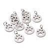 304 Stainless Steel Pendants STAS-YW0002-28-1