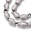 Electroplate Glass Beads Strands X1-EGLA-T025-03H-3