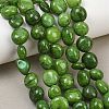 Dyed Natural White Jade Beads Strands GG-CBACF26-B01-07-1