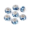 Opaque Resin European Beads RESI-N044-03S-06-1