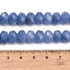 Faceted Dyed Natural White Jade Beads Strands GG-CBAE966-01B-O-5