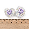Polymer Clay Glass Rhinestone Beads CLAY-NH0001-13D-3
